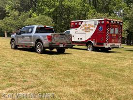 Utility 10A and PA 203 staged at the incident. 