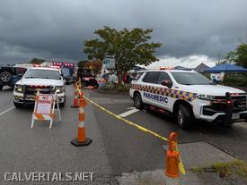 M104 and CHF10 on scene of medical emergency during the Dragon Boat Races.